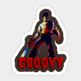 GROOVY Sticker